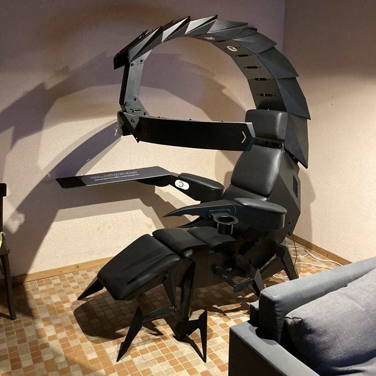 Office Tech Furniture - Sedia da Gaming Scorpion a Gravità