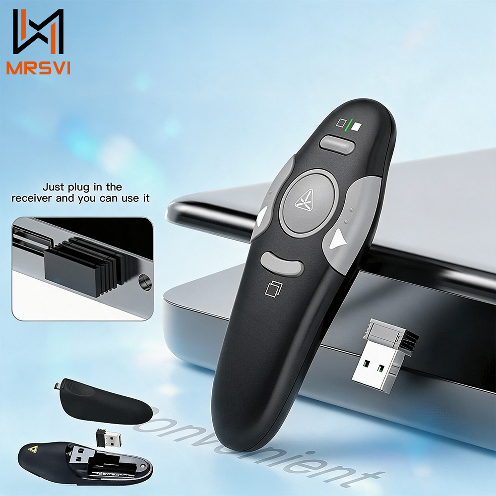 Presentation Remote Laser - Telecomando Wireless MRSVI per Presentazioni, Puntatore