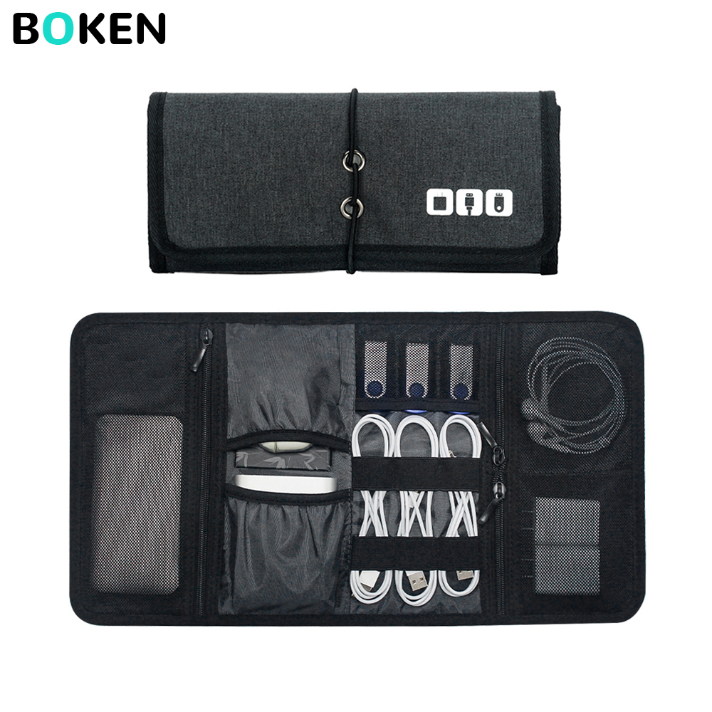 Office Tech Bag - Borsa Organizer per Accessori Elettronici, Custodia