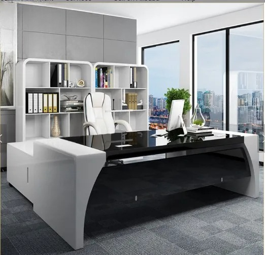 Office Tech Furniture - Scrivania per ufficio direzionale di design