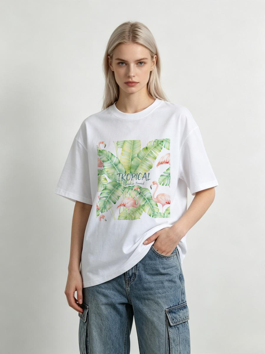 Office Tech Logo - T-shirt Lurex Tech con Perline, Stile