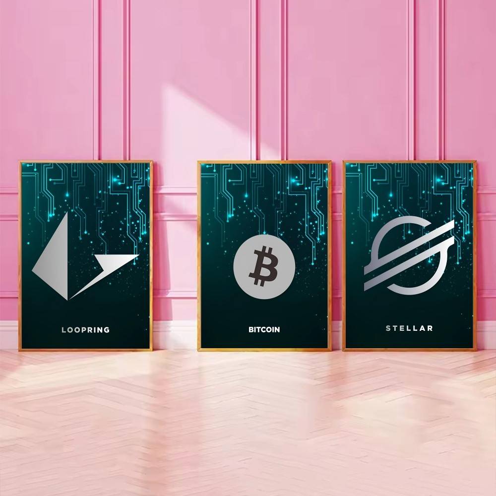 Poster con Simbolo Crypto Tech - Office Tech Logo recensione e prezzo