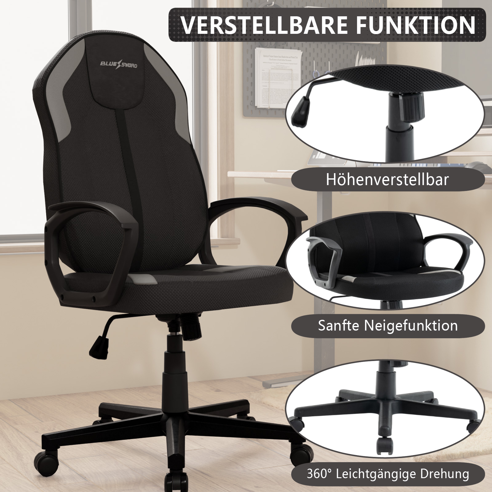 Sedia da ufficio ergonomica Vi - Office Tech Furniture recensione e prezzo