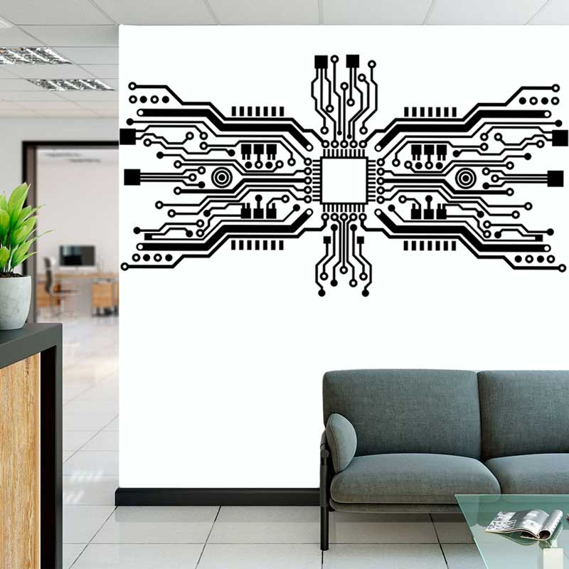Circuito stampato Chip Wall St - Office Tech Furniture recensione e prezzo